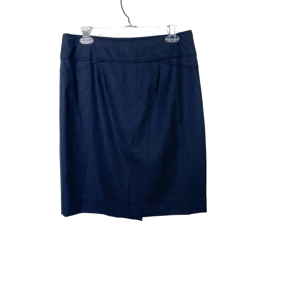Carlisle Women's Black Business Office Career Short Straight Pencil Skirt Size 6